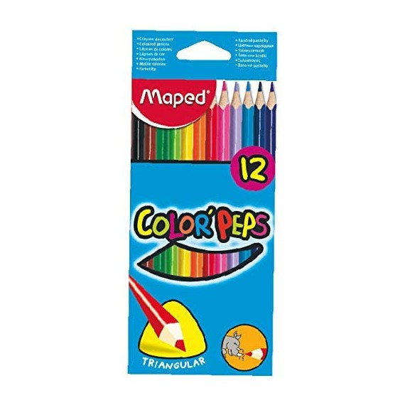 crayons-couleurs-maped-color-peps-bte-12